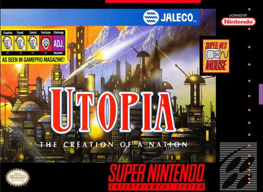 Utopia: The Creation of a Nation - SNES