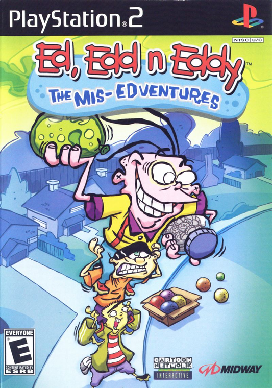 Ed Edd N Eddy Mis Edventures - PS2