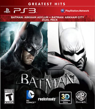 Batman: Arkham Asylum + Arkham City Dual Pack - PS3