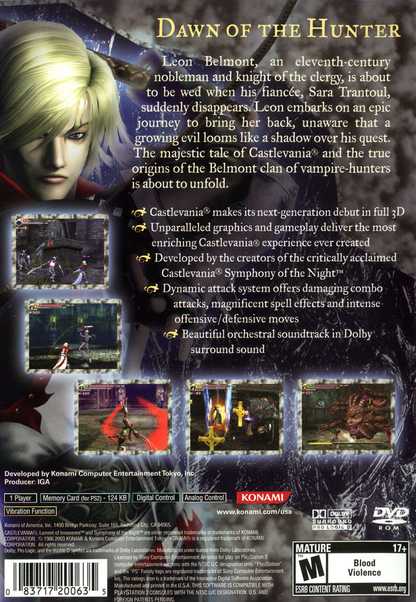 Castlevania: Lament of Innocence - PS2