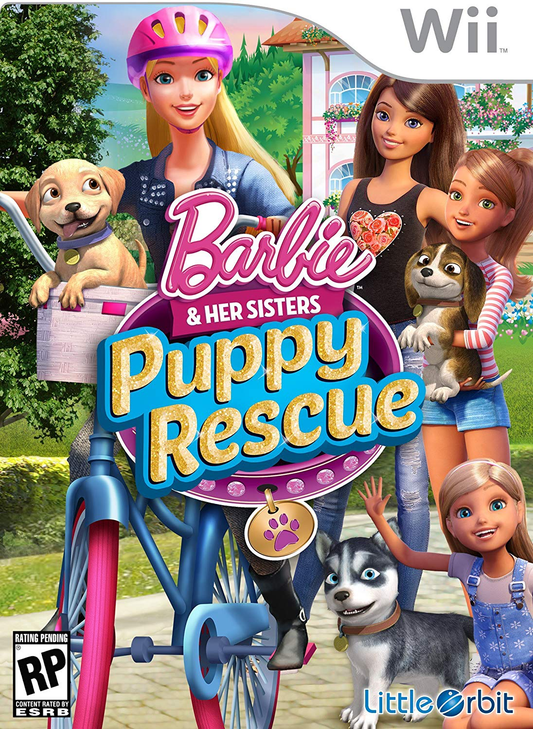 Barbie and Her Sisters: Puppy Rescue - Wii
