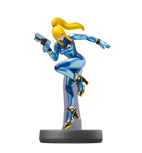 Zero Suit Samus - Amiibo - Super Smash Bros. Series