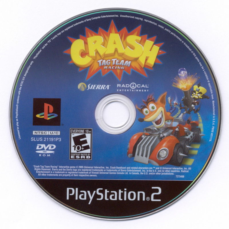 Crash Bandicoot Action Pack - PS2