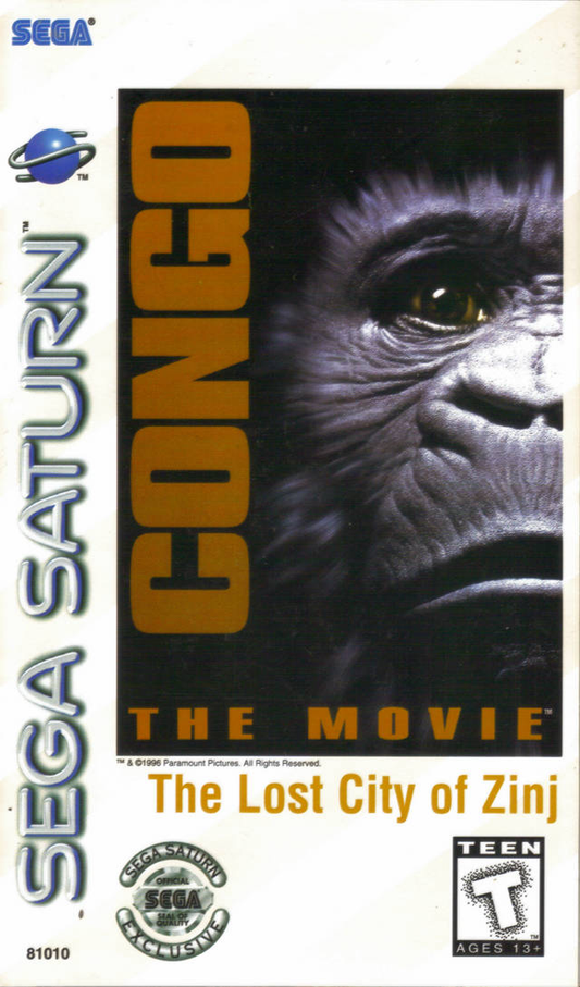 Congo The Movie: The Lost City Of Zinj - Sega Saturn