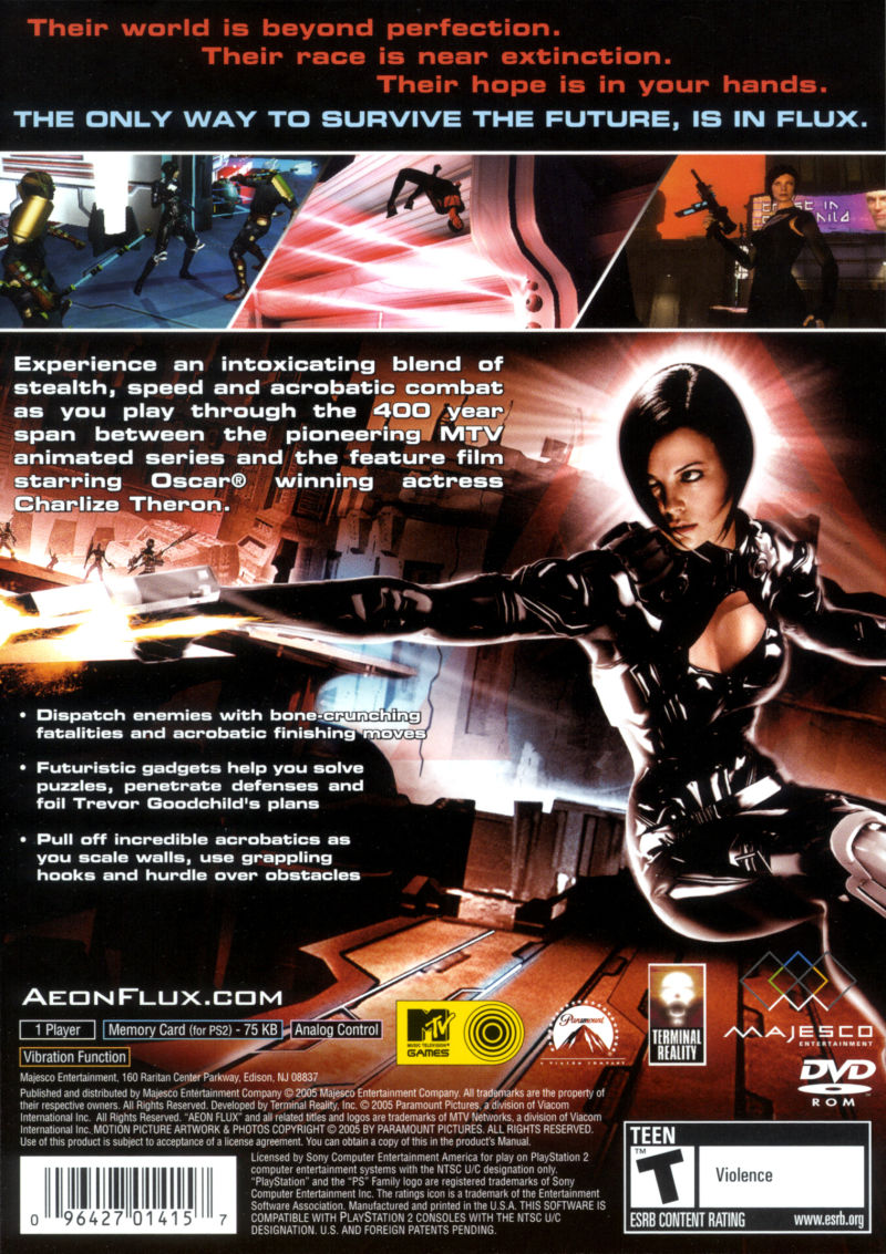 Aeon Flux - PS2