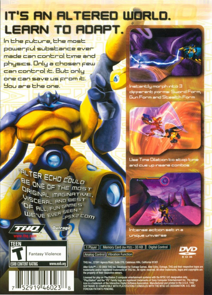 Alter Echo - PS2