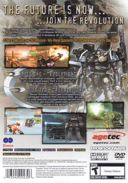 Armored Core: Nexus - PS2