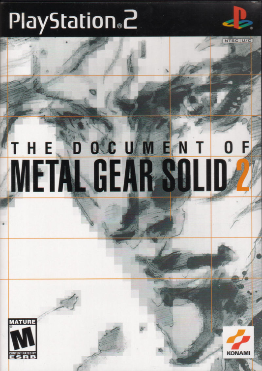 Document of Metal Gear Solid 2 - PS2