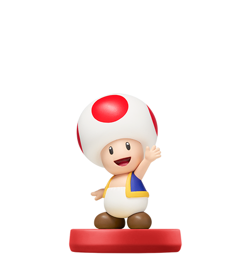 Toad - Amiibo - Super Mario Series
