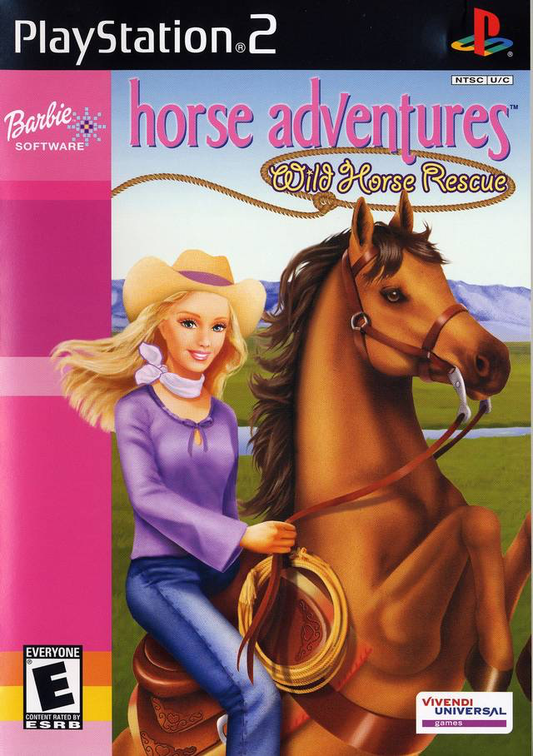 Barbie Horse Adventures Wild Horse Rescue - PS2