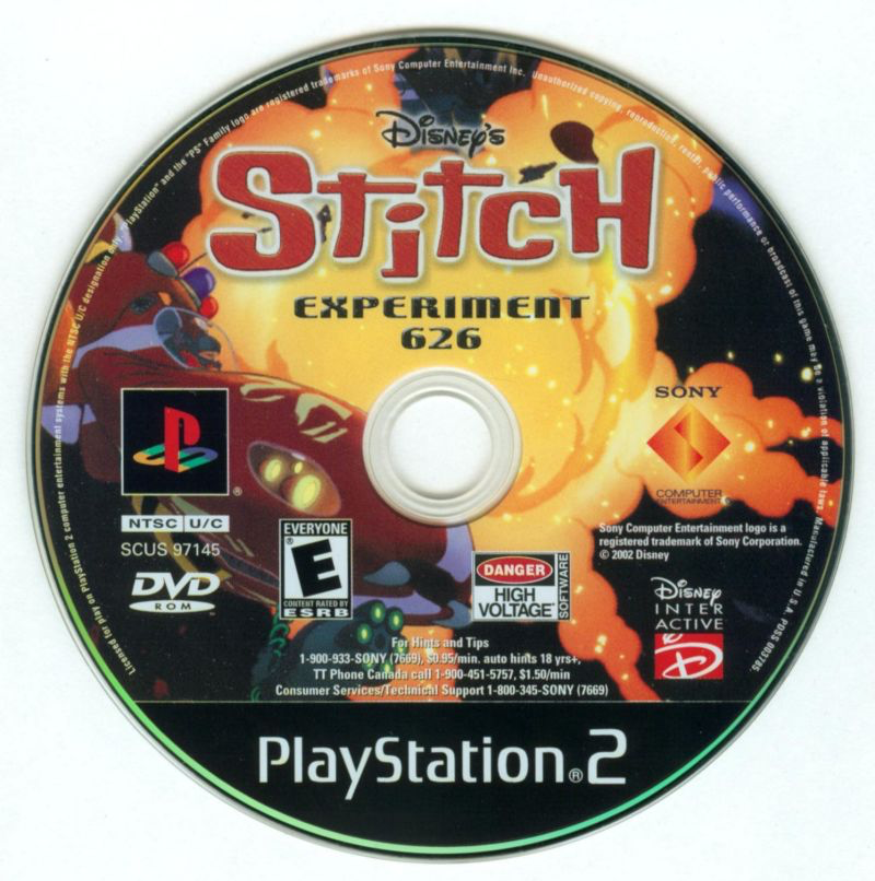 Disneys Stitch Experiment 626 - PS2