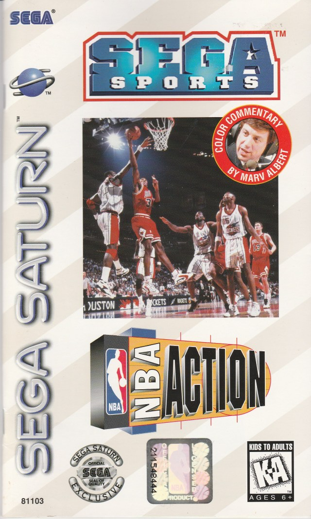 NBA Action - Sega Saturn