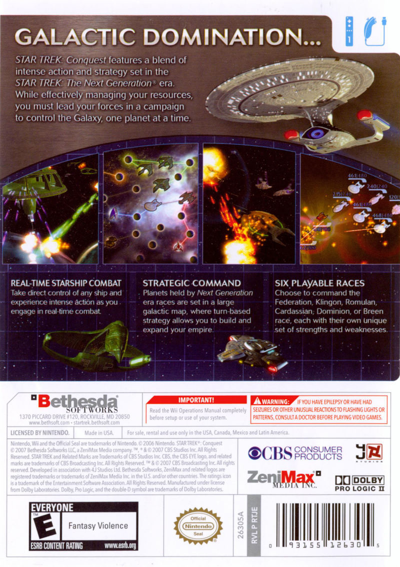 Star Trek: Conquest - Wii