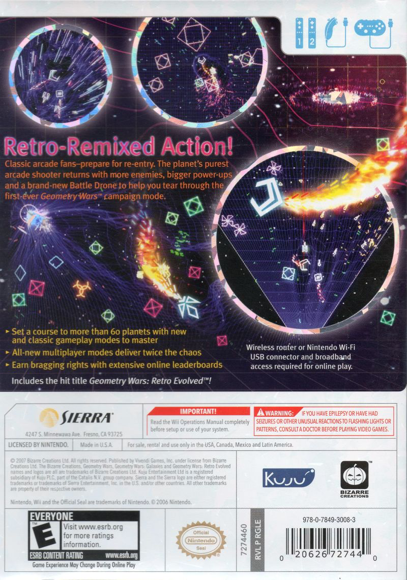 Geometry Wars: Galaxies - Wii