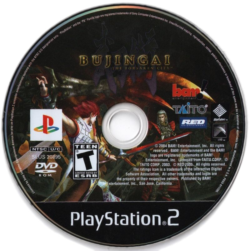 Bujingai The Forsaken City - PS2