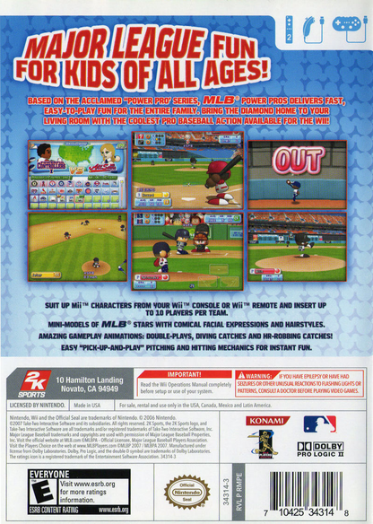 MLB Power Pros - Wii
