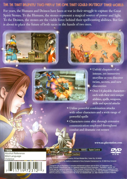 Arc the Lad: Twilight of the Spirits - PS2