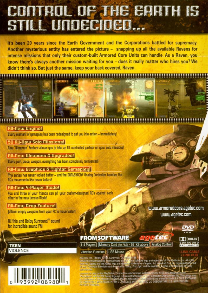 Armored Core 3 - PS2