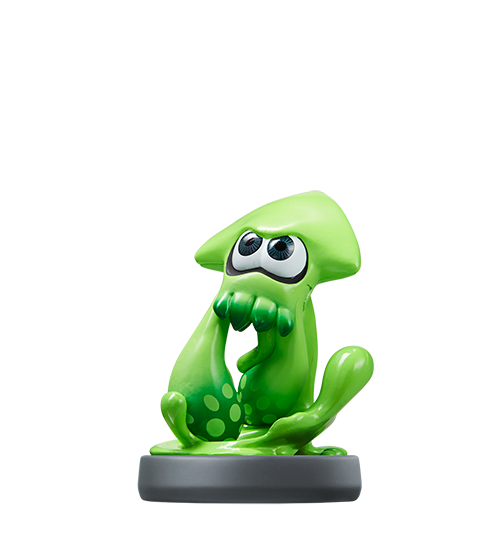 Inkling Squid | Green - Amiibo - Splatoon Series