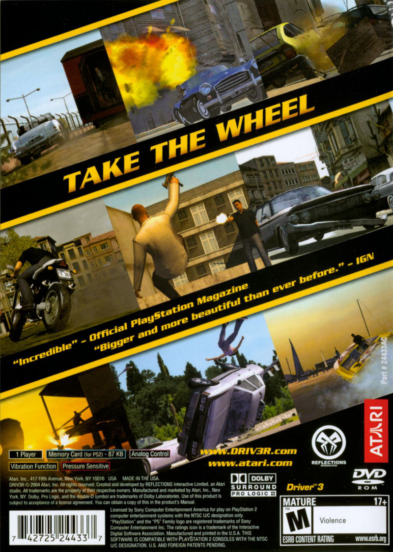 Driver 3 - PS2