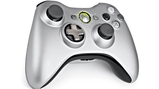 Wireless Official Controller | Silver - Xbox 360