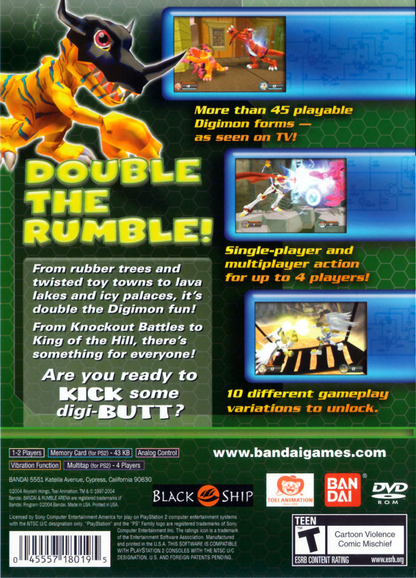 Digimon Rumble Arena 2 - PS2