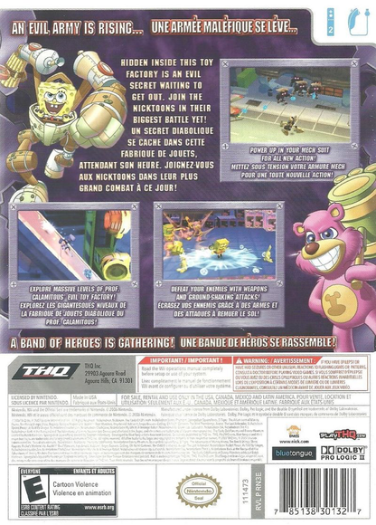 Nicktoons: Attack of the Toybots - Wii