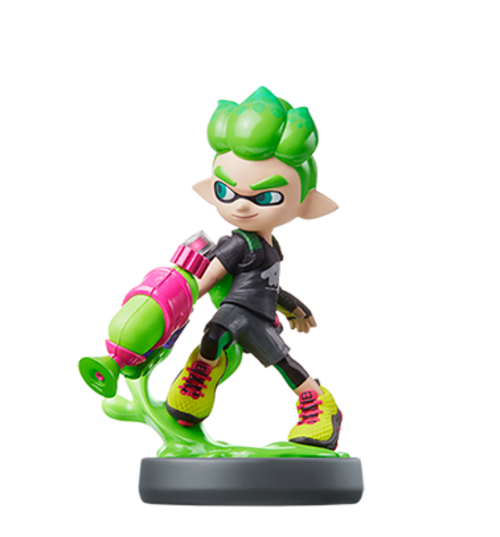 Inkling Boy | Green - Amiibo - Splatoon Series