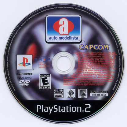 Auto Modellista - PS2