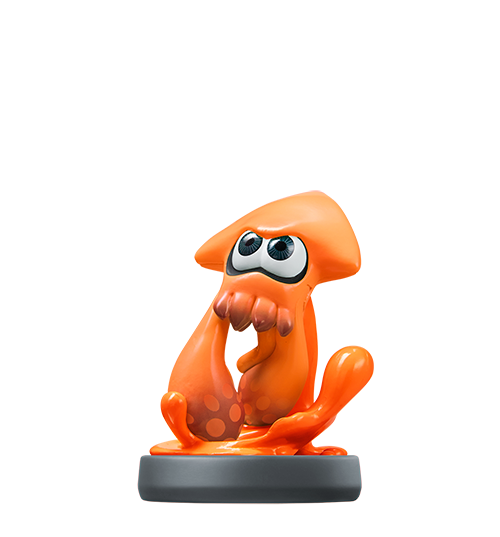 Inkling Squid | Orange - Amiibo - Splatoon Series