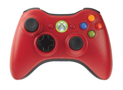 Wireless Official Controller | Red - Xbox 360