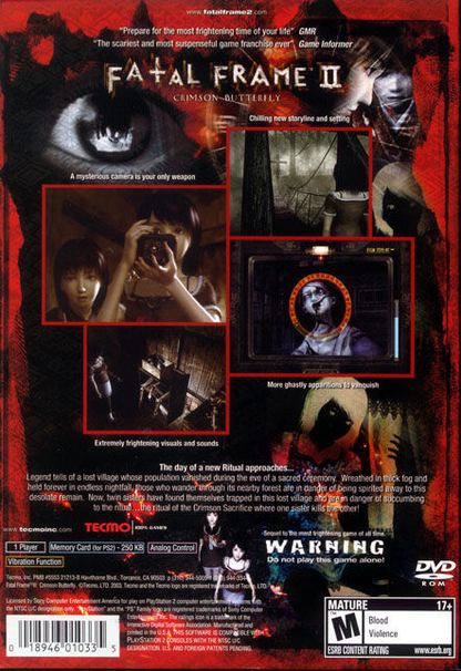 Fatal Frame 2 - PS2
