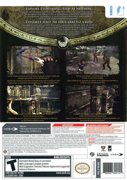 Tomb Raider: Underworld - Wii