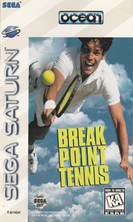 Break Point Tennis - Sega Saturn