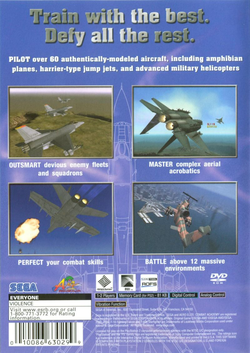 Aero Elite: Combat Academy - PS2