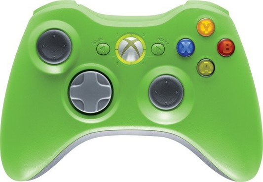 Wireless Official Controller | Green - Xbox 360