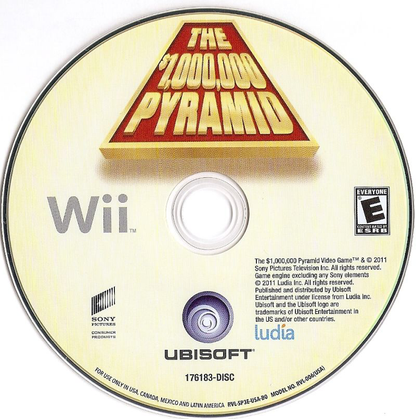 1,000,000 Dollar Pyramid, The - Wii