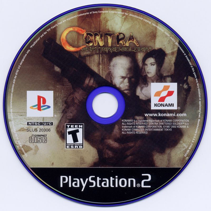 Contra Shattered Soldier - PS2