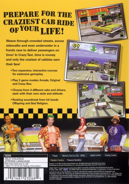 Crazy Taxi - PS2
