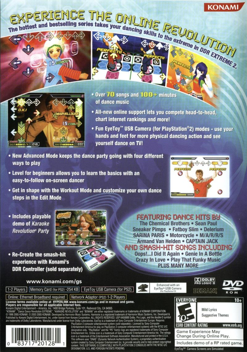 Dance Dance Revolution Extreme 2 - PS2