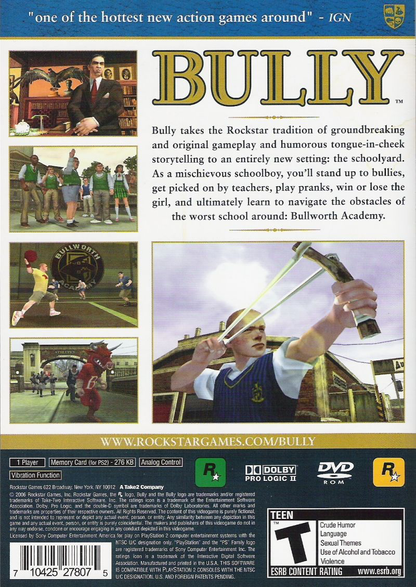 Bully - PS2