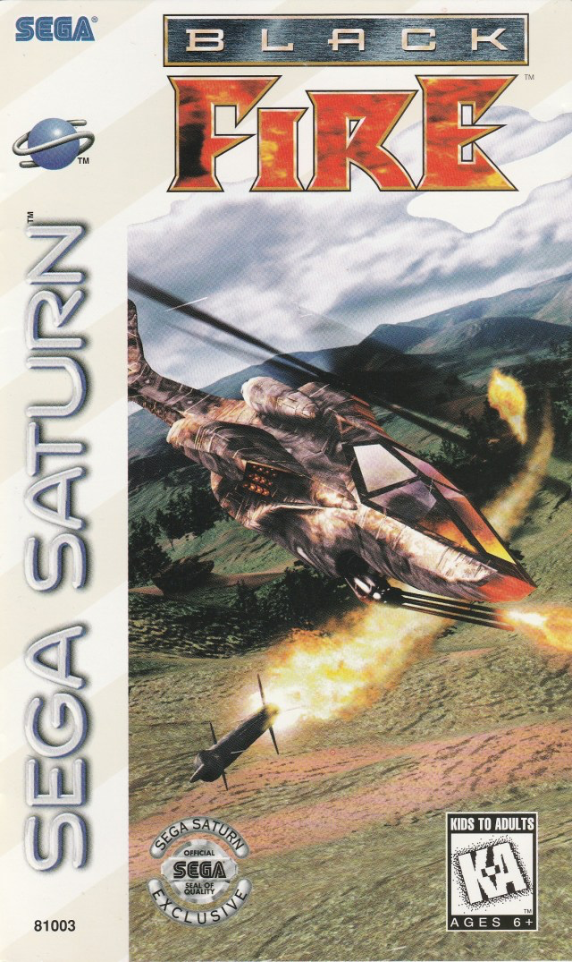 Black Fire - Sega Saturn
