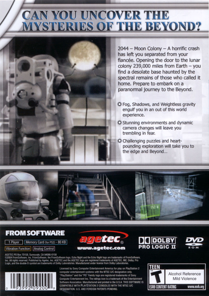Echo Night Beyond - PS2