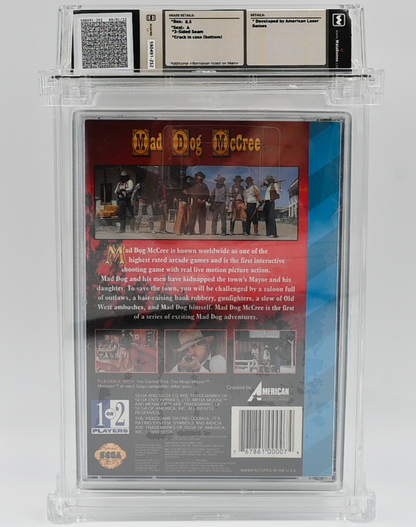 Mad Dog McCree SEGA CD 8.5 A - NEBRASKA COLLECTION