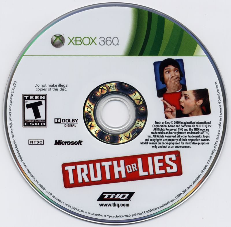 Truth or Lies: Someone Will Get Caught - Xbox 360