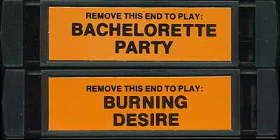 Bachelorette Party / Burning Desire - Atari 2600