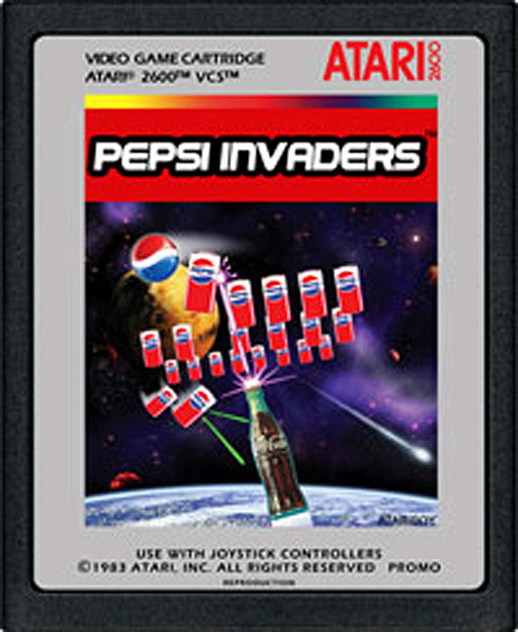Pepsi Invaders - Atari 2600