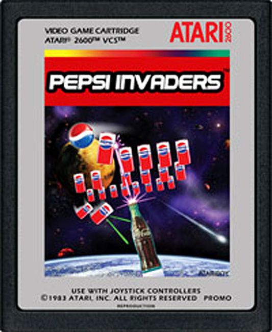 Pepsi Invaders - Atari 2600