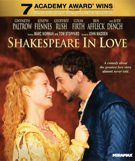 Shakespeare In Love - Blu-ray Comedy 1998 R