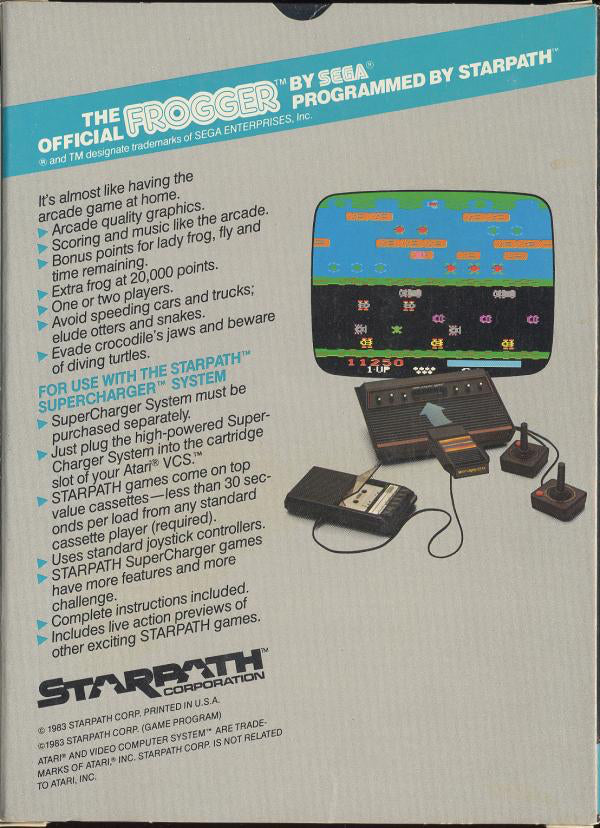 Frogger, The Official - Atari 2600